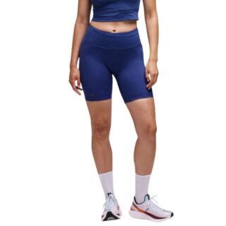EYDA Isa Compression Pocket Shorts Gr. L Blau Damen