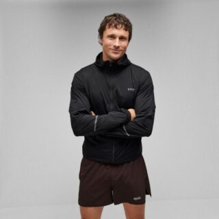 EYDA Jaden Running Jacket Gr. L Schwarz Herren