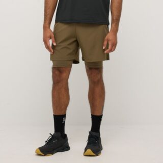 EYDA Jake 2in1 6 Inch Shorts Gr. L Grün Herren