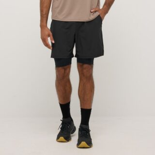EYDA Jake 2in1 6 Inch Shorts Gr. M Schwarz Herren