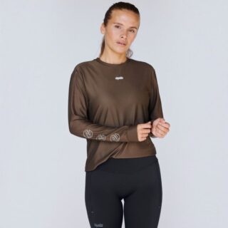 EYDA Lara Long Sleeve Gr. L Braun Damen