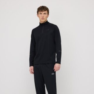 EYDA Mat Half Zip Gr. L Schwarz Herren