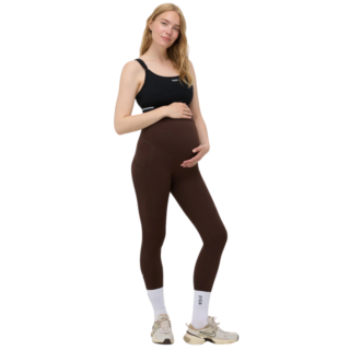 EYDA Milla Ultralight Preggo Pocket Tights Gr. L Braun Damen