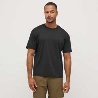 EYDA Nathan SS Tee Gr. L Schwarz Herren