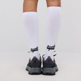 EYDA Running Tech Long Socks Gr. 36/38 Weiß Damen