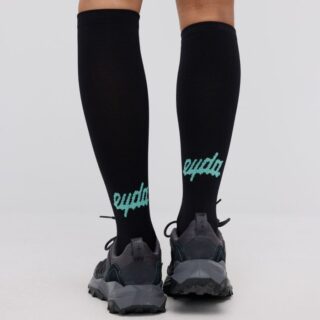 EYDA Running Tech Long Socks Gr. 42/44 Schwarz Damen