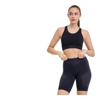 Falke Second Skin Bra Gr. L Schwarz Damen