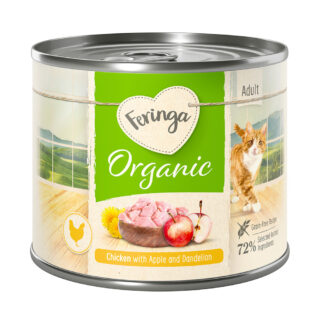 Feringa Bio Menü 6 x 200 g - Bio Ente mit Birne und Katzenminze