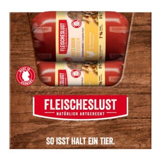 Fleischeslust Sensitiv 15 x 200 g - pures Huhn mit Kichererbse