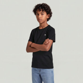 G-STAR T-Shirt "KIDS, BASE R T SS" aus Baumwolljersey, Logodetail