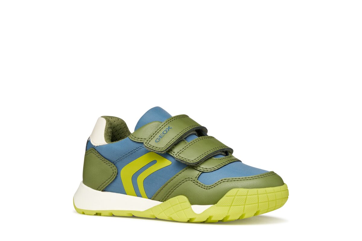 Geox Klettschuh "J RANN-E BOY" Halbschuh mit GEOX Spezial Membran, Größenschablone zum Download