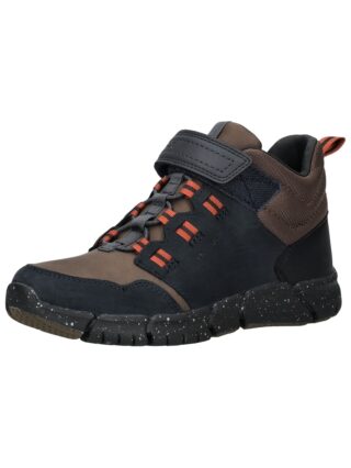 Geox Schnürstiefelette "Geox Stiefelette Leder/Textil"