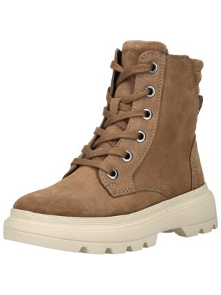 Geox Schnürstiefelette "Geox Stiefelette Veloursleder"
