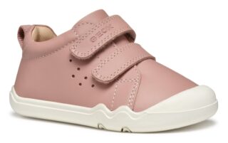 Geox Sneaker "B STEPPIEUP GIRL", Sneaker, Klettschuh, Babyschuh mit modischer Perforierung