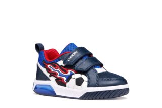 Geox Sneaker "J INEK BOY" Klettschuh mit Blinkfunktion, Größenschablone zum Download