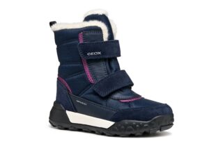 Geox Winterboots "J TREKKYUP GIRL B AB" Klettstiefel mit Warmfutter, Größenschablone zum Download