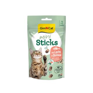 GimCat Mini Sticks - Huhn mit Katzenminze (50 g)