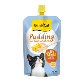 GimCat Pudding für Katzen - mit Käse (100 g)