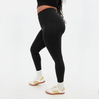Girlfriend Collective Pocket High-Rise Leggings Schwarz Größe S – Bequeme Lauf- und Fitnesshose für aktiven Lifestyle