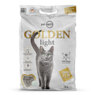 Golden Light Katzenstreu - 14 l