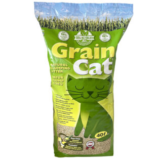GrainCat Katzenstreu - Sparpaket: 2 x 24 l (14 kg)