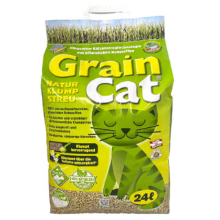GrainCat Katzenstreu - Sparpaket: 2 x 40 l (23,1 kg)