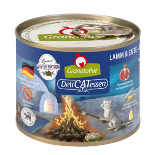 GranataPet DeliCatessen Limited Wintermenü - Sparpaket: Lamm & Ente (12 x 200 g)