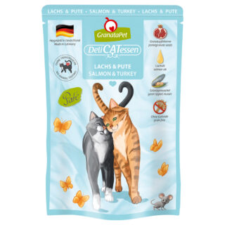 GranataPet DeliCatessen Pouch 6 x 85 g - Huhn PUR