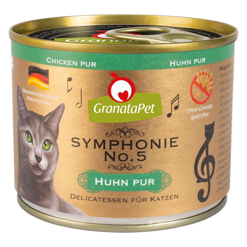 GranataPet Symphonie 6 x 200 g - Lachs & Pute