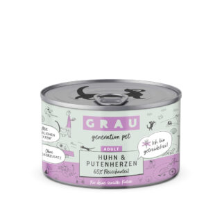 GRAU Adult Getreidefrei 6 x 200 g - Huhn & Kalb