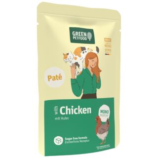 Green Petfood Adult Paté 8 x 85 g - Lachs - Skin & Coat