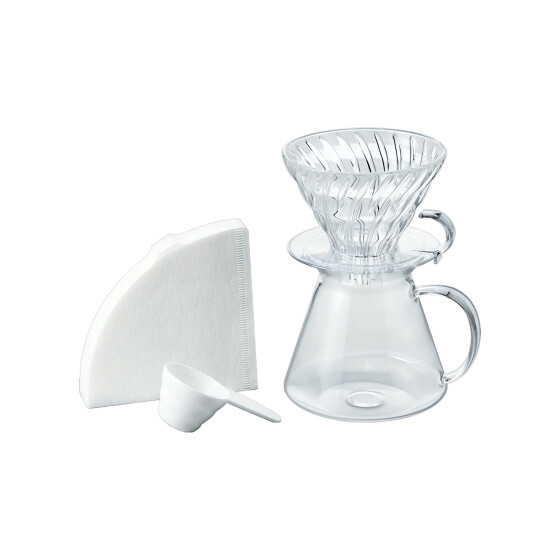 Hario V60 Glasbrühset