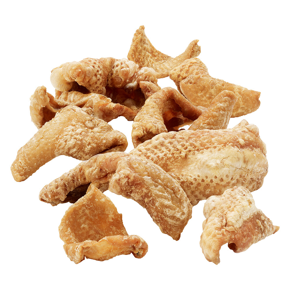 Heim geröstete Hähnchenhaut - Sparpaket: 4 x 250 g