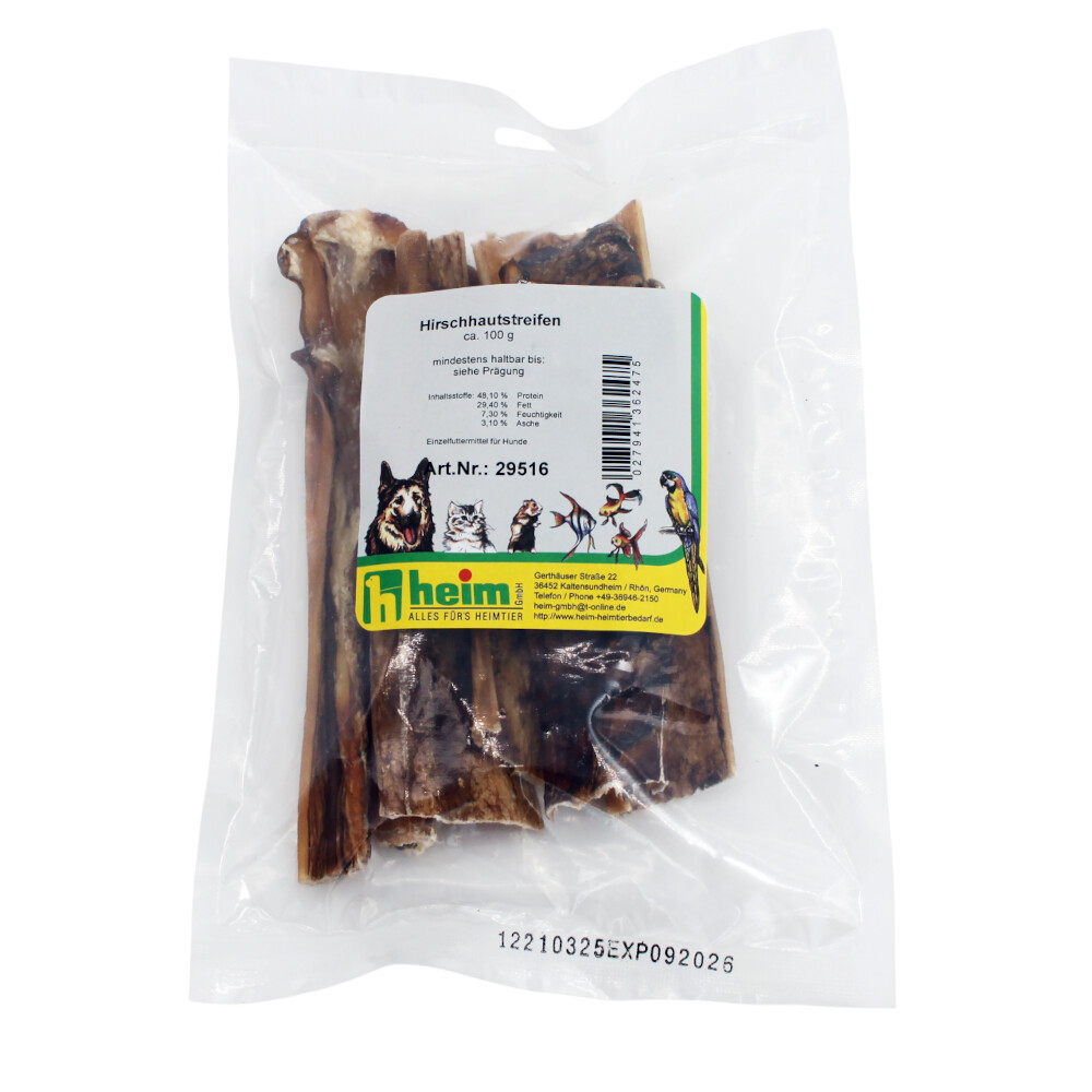 Heim Hirschhautstreifen - 100 g