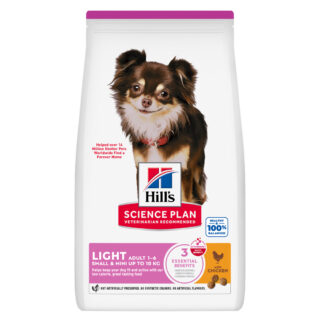 Hill's Science Plan Adult 1-6 Light Small & Mini mit Huhn - 6 kg