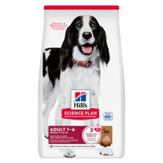 Hill's Science Plan Adult Medium mit Lamm & Reis - 14 kg