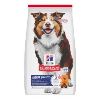 Hill's Science Plan Mature Adult 7+ Medium mit Huhn - 14 kg