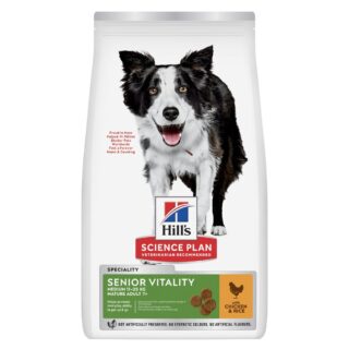Hill's Science Plan Senior Vitality Mature Adult 7+ Medium mit Huhn & Reis - Sparpaket: 2 x 14 kg