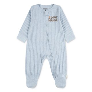 HUGGIES babywear Strampler "HUGB FOOTED COVERALL" mit Bärchenprint