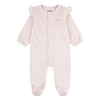 HUGGIES babywear Strampler "HUGG FOOTED COVERALL" Pflegeleichte Fleece- Qualität