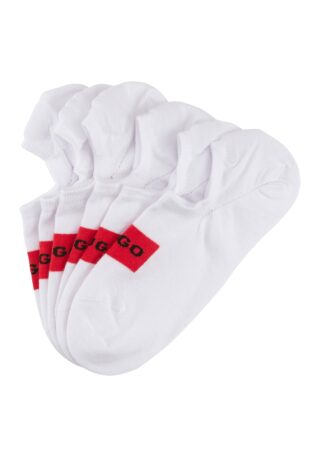 HUGO Underwear Freizeitsocken "3P LC LABEL CC" Packung, 3 Stk. tlg. mit Logostickerei