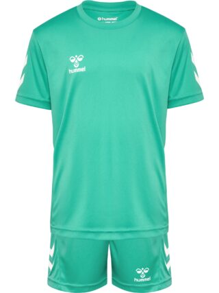 hummel T-Shirt & Shorts "HMLLOGO SET KIDS" Set, 2, 2 tlg. 2-teiliges Set aus T-Shirt und Shorts, pflegeleicht, für Kinder