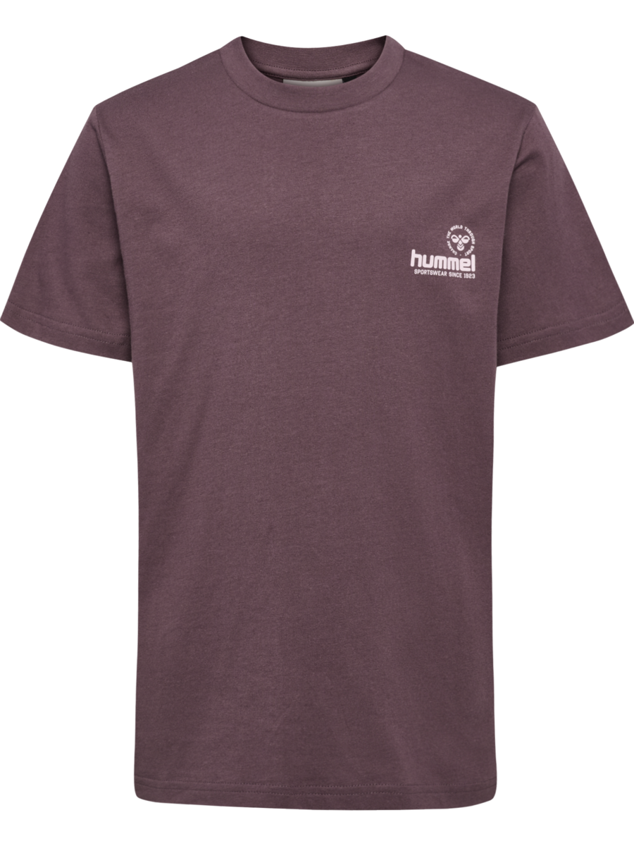 hummel T-Shirt "HMLJR REG GRAPHIC T-SHIRT S/S" normale Passform, für Kinder und Jugendliche, aus Baumwolle