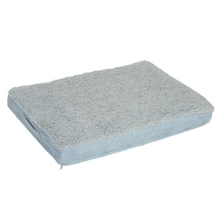 Hundebett Memory eckig, grau - L 121 x B 74 x H 10 cm