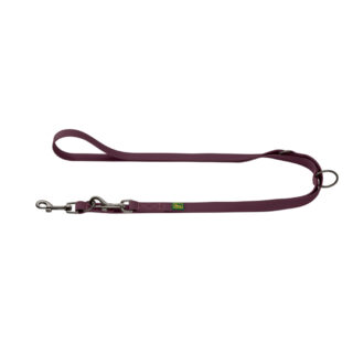 HUNTER Verstellbare Führleine Havanna Mini, brombeer - 200 cm lang, 15 mm breit