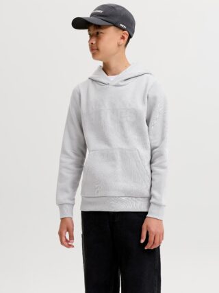 Jack & Jones Junior Kapuzensweatshirt "JJECORP LOGO SWEAT HOOD NOOS JNR", Baumwollmischung, regular fit