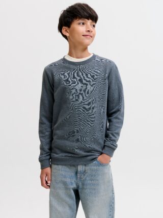 Jack & Jones Junior Sweatshirt "JJEBRADLEY einfach kombinierbar, pflegeleicht", Materialmix, regular fit