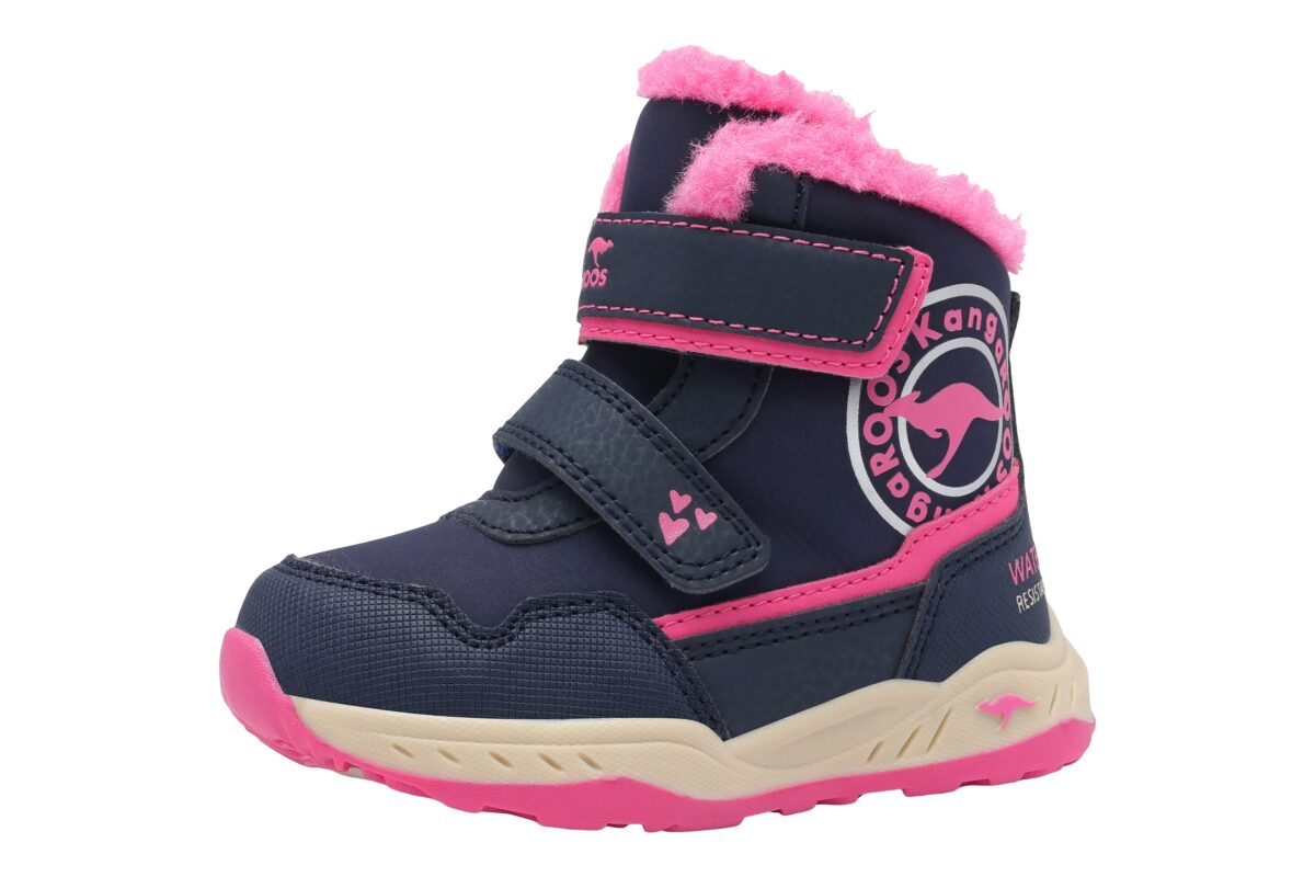 KangaROOS Sneaker "K-FRI Arvik Mid V" Wasserabweisend, Warmfutter,Winterschuhe, Schnürboots, Sneakerboots