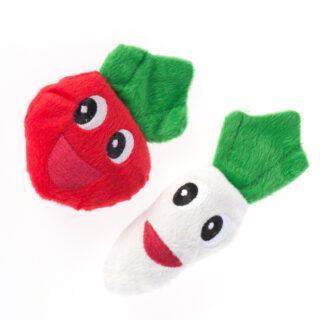 Katzenspielzeug Catnip Veggies - 2er Set