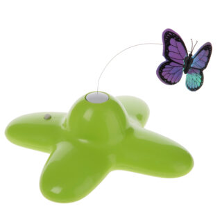 Katzenspielzeug Schmetterling - Funny Butterfly - Zubehör: 4 Stück Ersatz-Schmetterlinge (OHNE Katzenspielzeug)